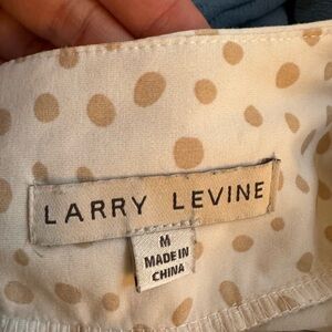 Ivory and tan dress shirt